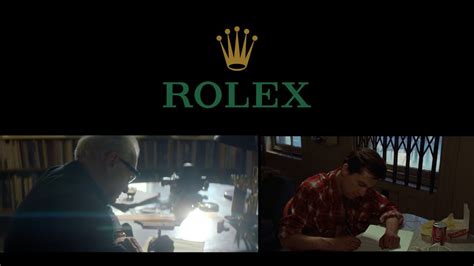 rolex cinema ad voice|Rolex tv show.